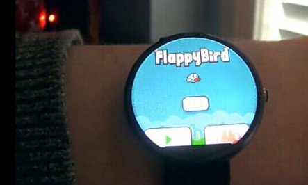 16岁程序员将[Flappy Bird]移植安卓手表