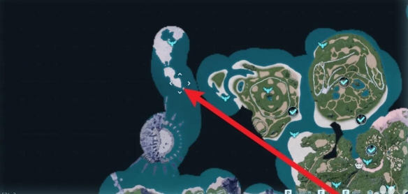 幻兽帕鲁樱花岛地图位置