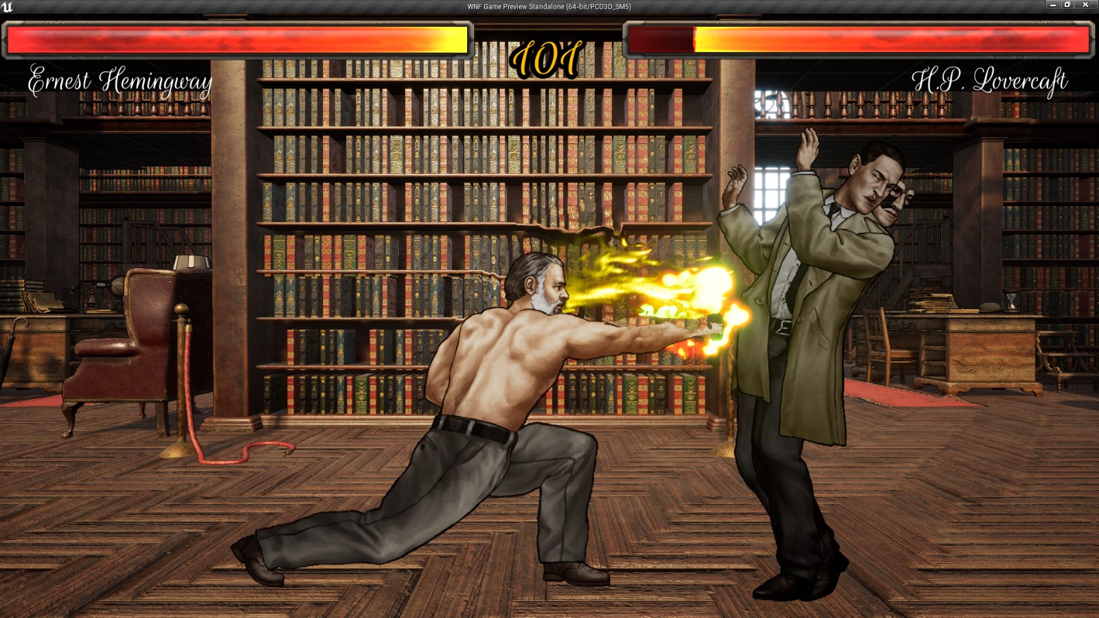 作家格斗游戏《文豪格斗》上架Steam 11月20日发售
