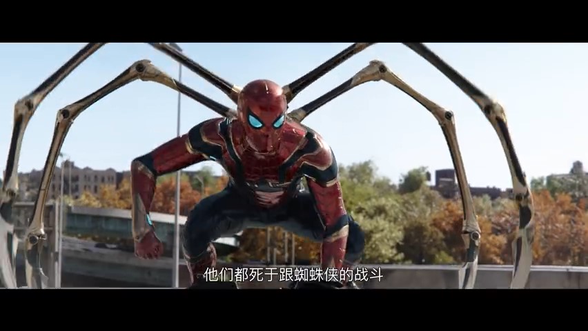 《蜘蛛侠：英雄无归》最新中文预告发布 反派悉数登场