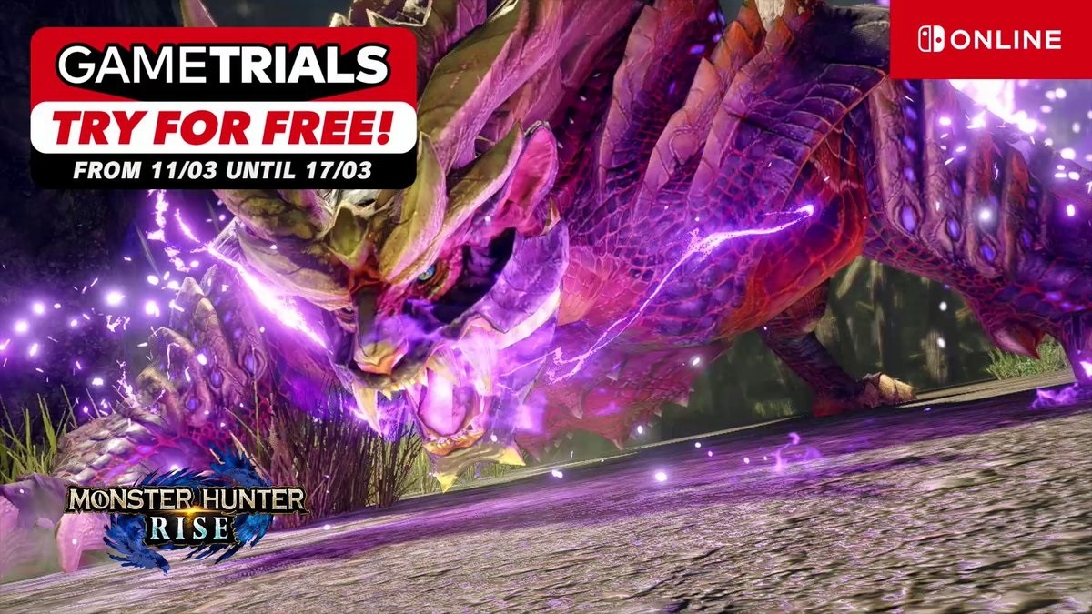 3月11日起Switch《怪物猎人：崛起》开启免费游玩
