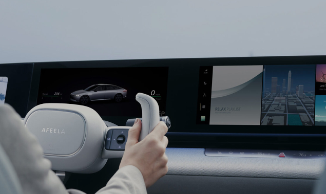 索尼+本田科技实力凸显 旗下新能源汽车AFEELA首度亮相