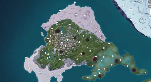 幻兽帕鲁樱花岛全图资源点分布位置大全