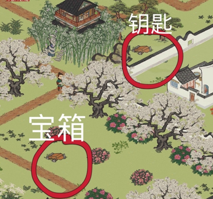 江南百景图丽娘府宝箱钥匙全收集攻略
