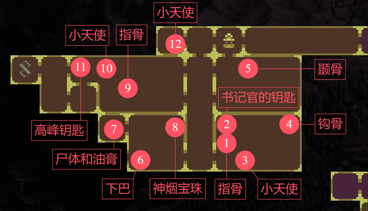 神之亵渎神圣禁忌之墙区域全收集攻略