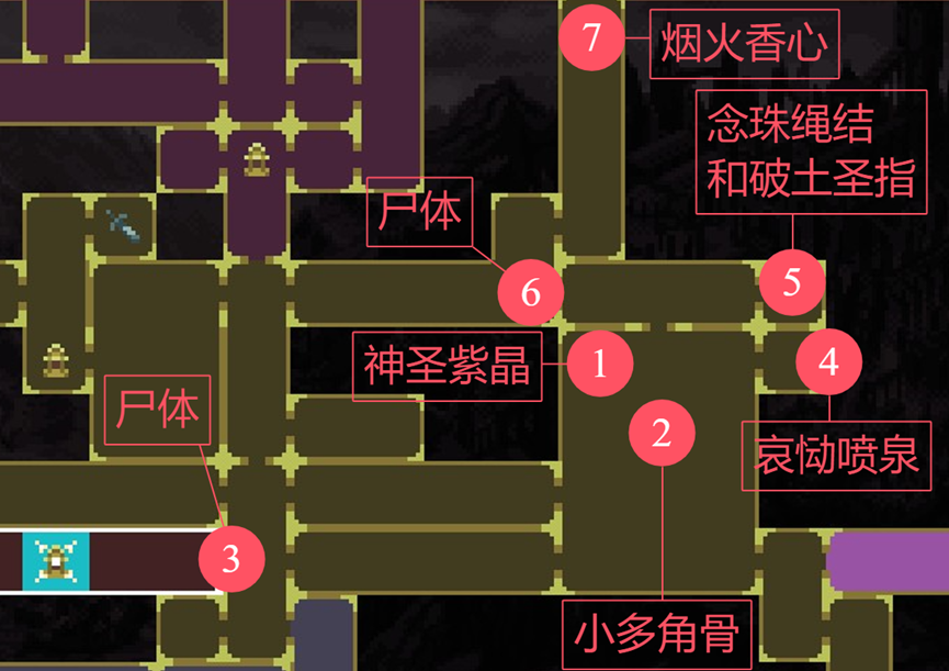 神之亵渎万母之母区域全收集攻略