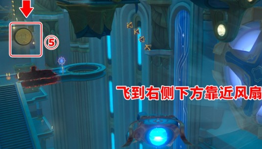 崩坏星穹铁道穹顶关塞5个翻飞之币位置