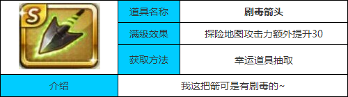 天天富翁毒箭头具体作用