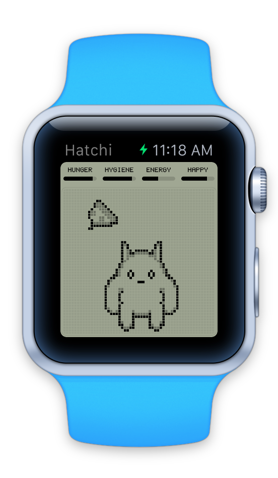 《Hatchi》电子宠物即将登陆Apple Watchpng