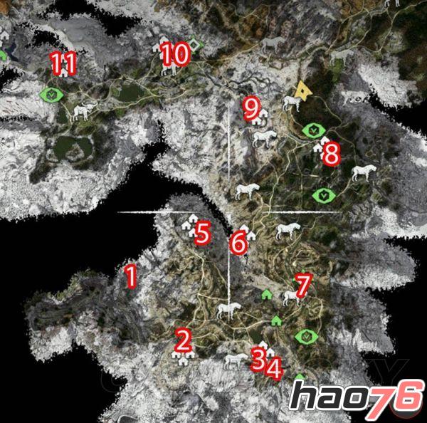 地平线黎明时分食草动物假人在哪